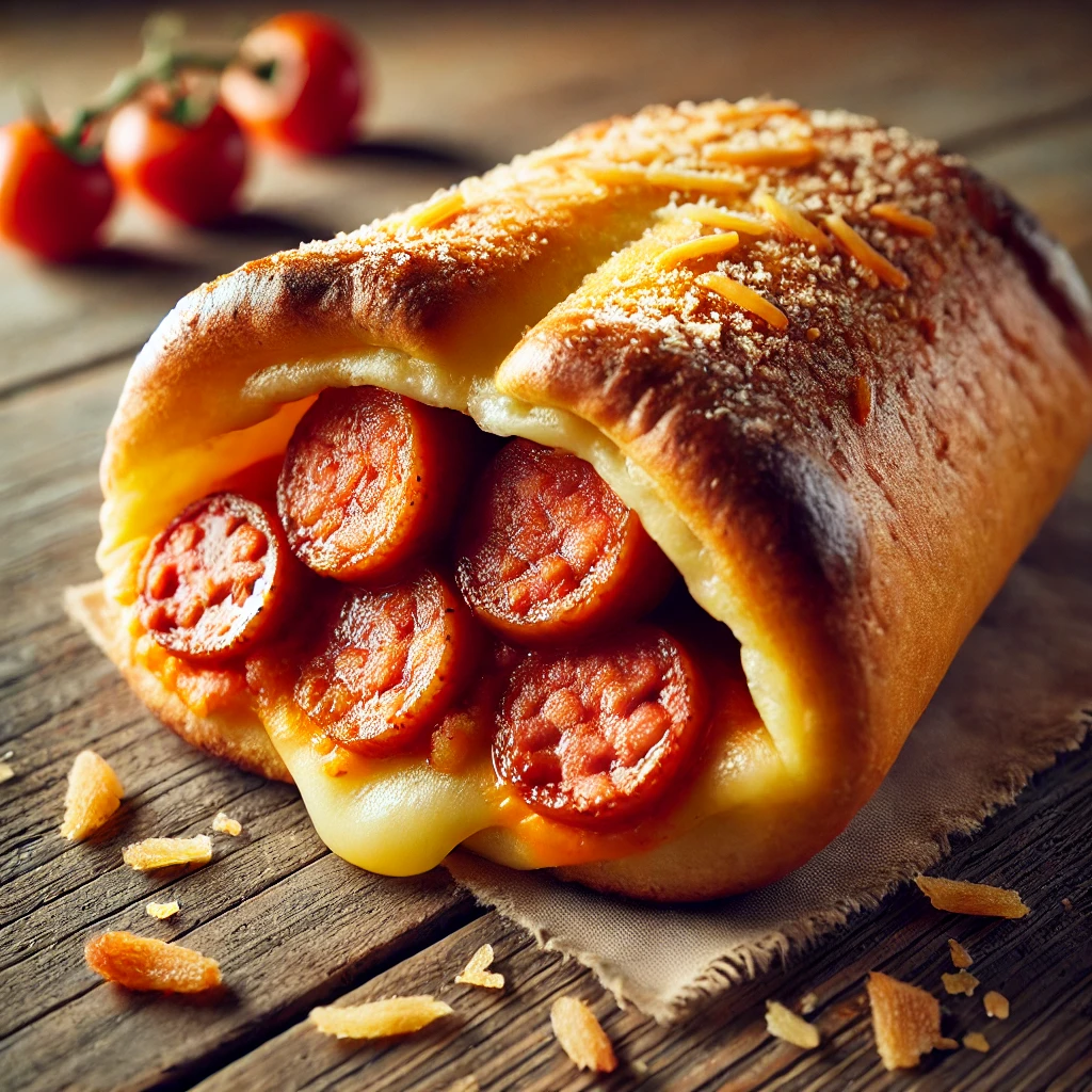 Cartocciata con i wrustel 